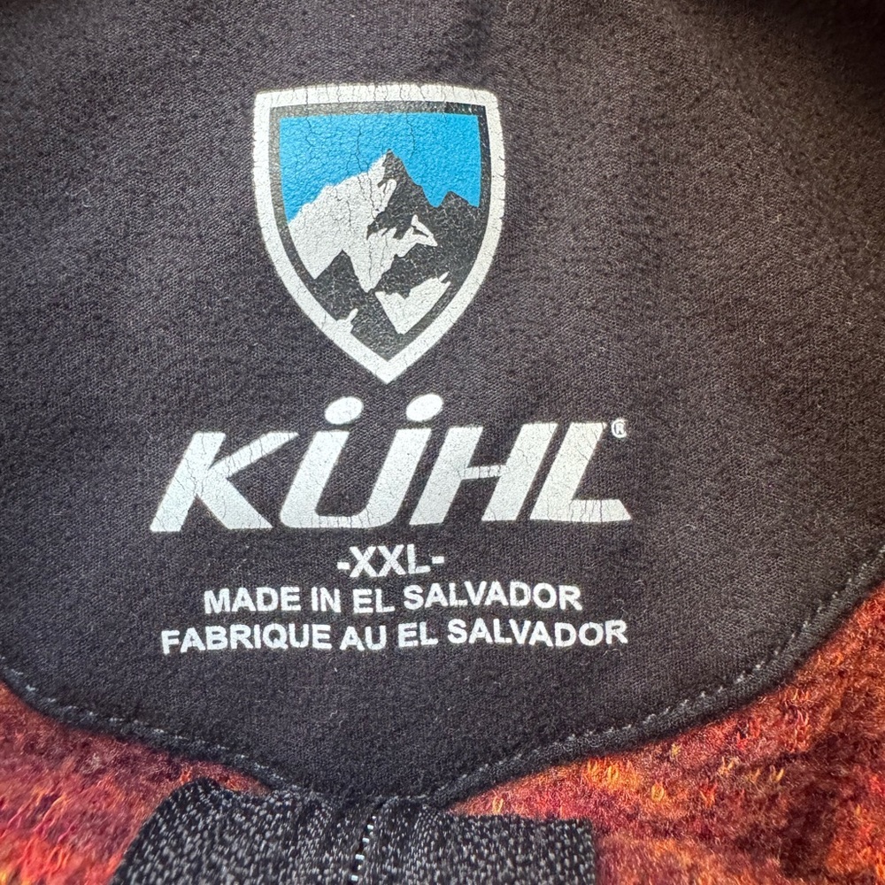 Kuhl Mens Chianti 1/4 Fleece Pullover
Dark Orange Red - Picture 7 of 9